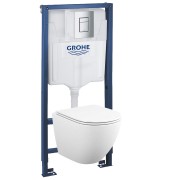 500.772.21.T12 Комплект инсталляция Grohe 38772001 с унитазом безободковым