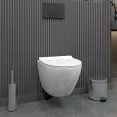 500.772.16.T16 Комплект инсталляция Grohe 38772BL2 с унитазом безободковым (черная матовая клавиша)