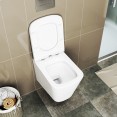 500.772.16.T32 Комплект инсталляция Grohe 38772BL2 с унитазом безободковым (черная матовая клавиша)