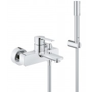 Смеситель для ванны с душевым гарнитуром Grohe Lineare 33850001